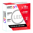 Светильник LightPhenomenON Downlight LT-TP-DL-04-18W-6500K накладной круглый Ф170 LED - Светильники - Светильники DOWNLIGHT - Магазин сварочных аппаратов, сварочных инверторов, мотопомп, двигателей для мотоблоков ПроЭлектроТок